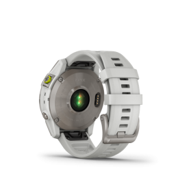Epix Sapphire Titane Silver - Bracelet Blanc - Gps Running | Garmin