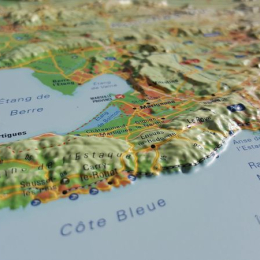 Les Massifs De Provence - Cartes | 3dmap