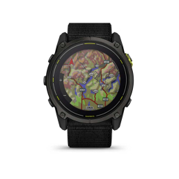 Enduro 3 Solar Sapphire Titane Carbon Gray Dlc - Gps Running | Garmin