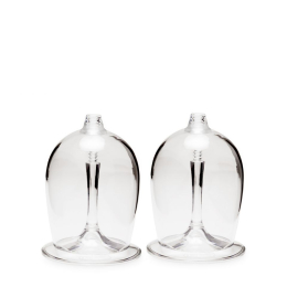 2 Verres A Vin Nesting - Assiette - Verre | Gsi