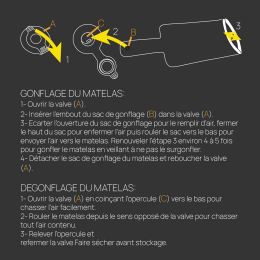 Alveo-mat 60 Sq G-6cm-515g - Matelas | Azimut Outdoor