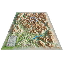 Le Massif Des Ecrins - Cartes | 3dmap
