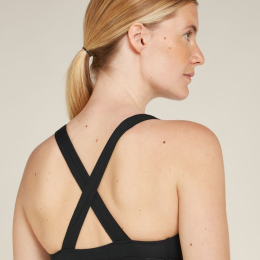 Brassiere Mer 125 Cool-lite Sprite Racerback Black | Icebreaker