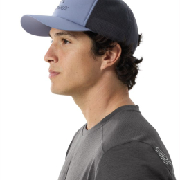 Bird Word Trucker Curved Stratus Dark Stratus - Casquette | Arcteryx