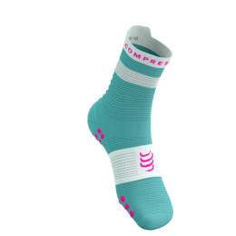 Pro Racing Socks V4.0 Run High Ether Pink - Chaussettes | Compressport