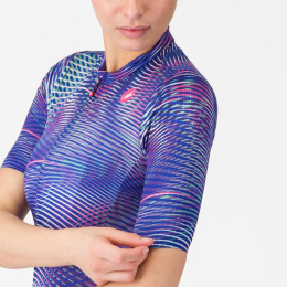 Maillot Cosmic Vortex Multico Ultra Violet Rose Femme