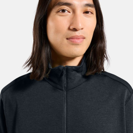 Veste Polaire Grid Fleece Black Melange