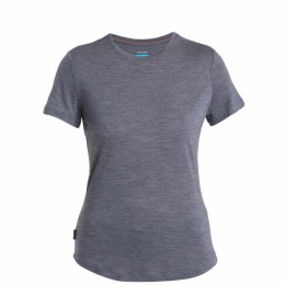 T-shirt Femme Merino 125 Cool-lite Sphere III Midnight Navy Heather - Tee Shirt Mc