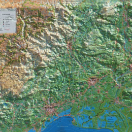 Le Gard - Cartes | 3dmap