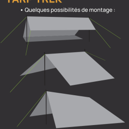 Tarp Trek Light - Abris De Randonnee | Azimut Outdoor