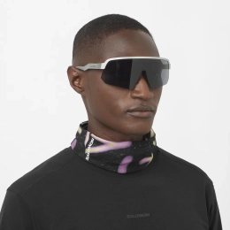 Neck Gaiter U Black Iris Orchid - Tour De Cou | Salomon