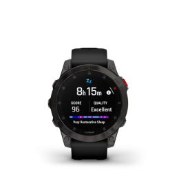 Epix Sapphire Titane Black Dlc – Bracelet Noir | Garmin