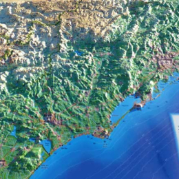 L'herault - Cartes | 3dmap