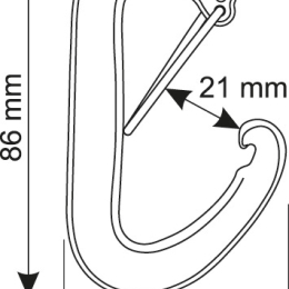 Nano 22 Jaune - Mousqueton | Camp