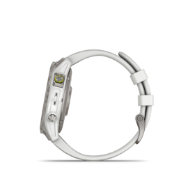 Epix Sapphire Titane Silver - Bracelet Blanc - Gps Running | Garmin