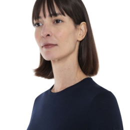 T-shirt Femme 260 Midnight Navy - Tee Shirt Ml | Icebreaker