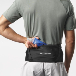 Ceinture High Pulse Belt Black - Ceintures Running | Salomon