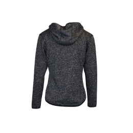 Veste Polaire Femme à Capuche - Sherpa Doublée - Fermeture éclair - Coupe Classique - Pour Maison Et Extérieur