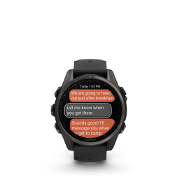 Fenix 8 43mm Amoled Sapphire Titane Carbon Gray Dlc | Garmin