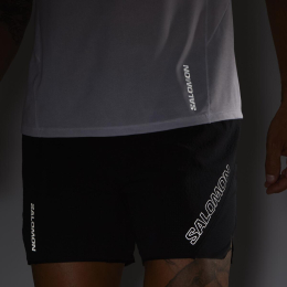 Short Sense Aero 5" Deep Black - Short | Salomon