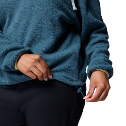 Polaire Femme Helvetia Ii Cropped Everblue Crushed Blue - Polaire