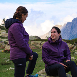 Veste Femme Hardshell Gr+ violette - Veste | Azimut Outdoor