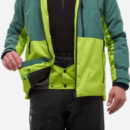 Veste Grands Montets Peak Bottle Macaw Green