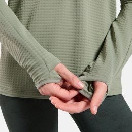 T-shirt 1/2 Zip Femme Essential Thermal Shadow