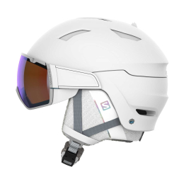 Mirage Photo White / Silver - Casque | Salomon