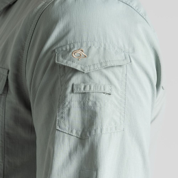 Chemise Nosilife Adventure Long Sleeved III Lichen Green | Craghoppers