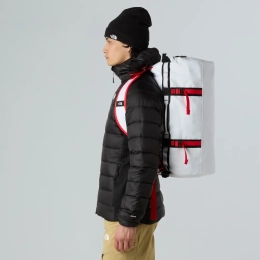 Base Camp Duffel S 50 White Black Red | The North Face