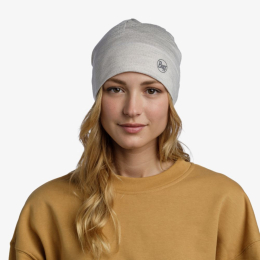 Bonnet Merino Lightweight Solid Cloud - Bonnet | Buff