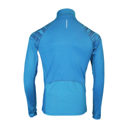 Men Fleece 1/2 Zip Top Trail+ Aqua Marine | Impulse Outdoor