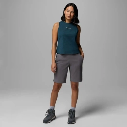 Débardeur Femme Columbia Move High Neck Everblue Heather - Debardeur | Columbia