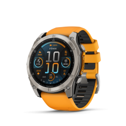 Fenix 8 51mm Amoled Sapphire Titane Graphite - Gps Running | Garmin