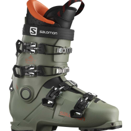 Shift Pro 80 At Junior Oil Green / Black / Orange | Salomon