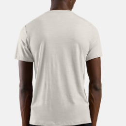 Merino Tencel Plain T-shirt Gardenia - Tee Shirt Mc | Odlo