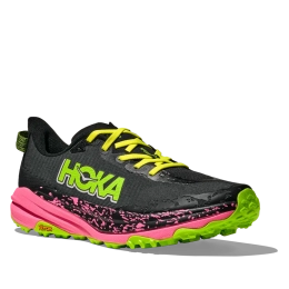 Speedgoat 6 Black Neon Rose - Chaussures | Hoka