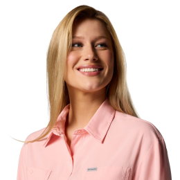 Chemise Femme Silver Ridge Utility Pink Sand | Columbia Sportswear