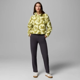 Polaire Femme Helvetia II Printed Cropped Citron Haze Sprayflower - Polaire | Columbia