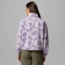 Polaire Femme Helvetia II Printed Cropped Stormwatch Sprayflower  - Polaire | Columbia