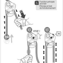Poulie Bloqueur Mini Traxion - Poulie | Petzl