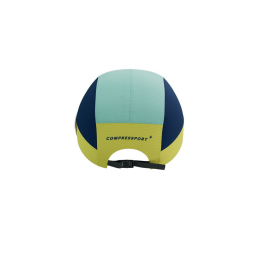 5 Panels Lcap Bleu Vert - Casquette | Compressport