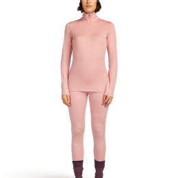 T-shirt Femme 260 Tech 1/2 Zip Blusch