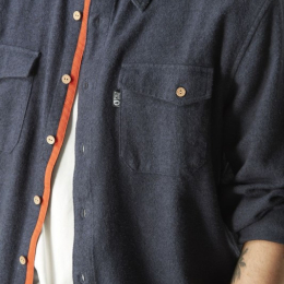 Chemise Lewell Dark Blue - Chemise | Picture Organic Clothing