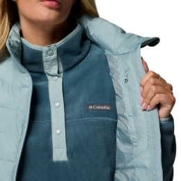 Doudoune Sans Manches Powder Lite II Femme Crushed Blue - Doudoune