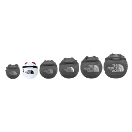 Base Camp Duffel S 50 White Black Red | The North Face