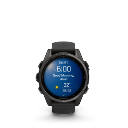 Fenix 8 43mm Amoled Sapphire Titane Carbon Gray Dlc | Garmin