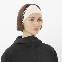 Bandeau Rs Pro Headband Whisper White Deep Black - Bandeau | Salomon