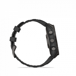 Fenix 8 47mm Amoled Titane Carbon Gray Dlc - Gps Running | Garmin